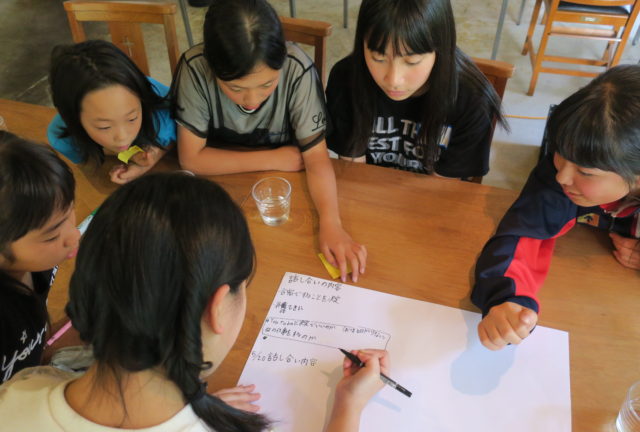 山口県光市の発信キッチンにて子ども起業アカデミーを開催