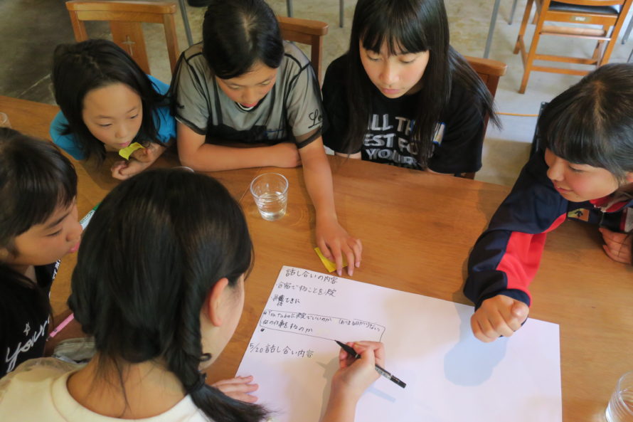 山口県光市の発信キッチンにて子ども起業アカデミーを開催